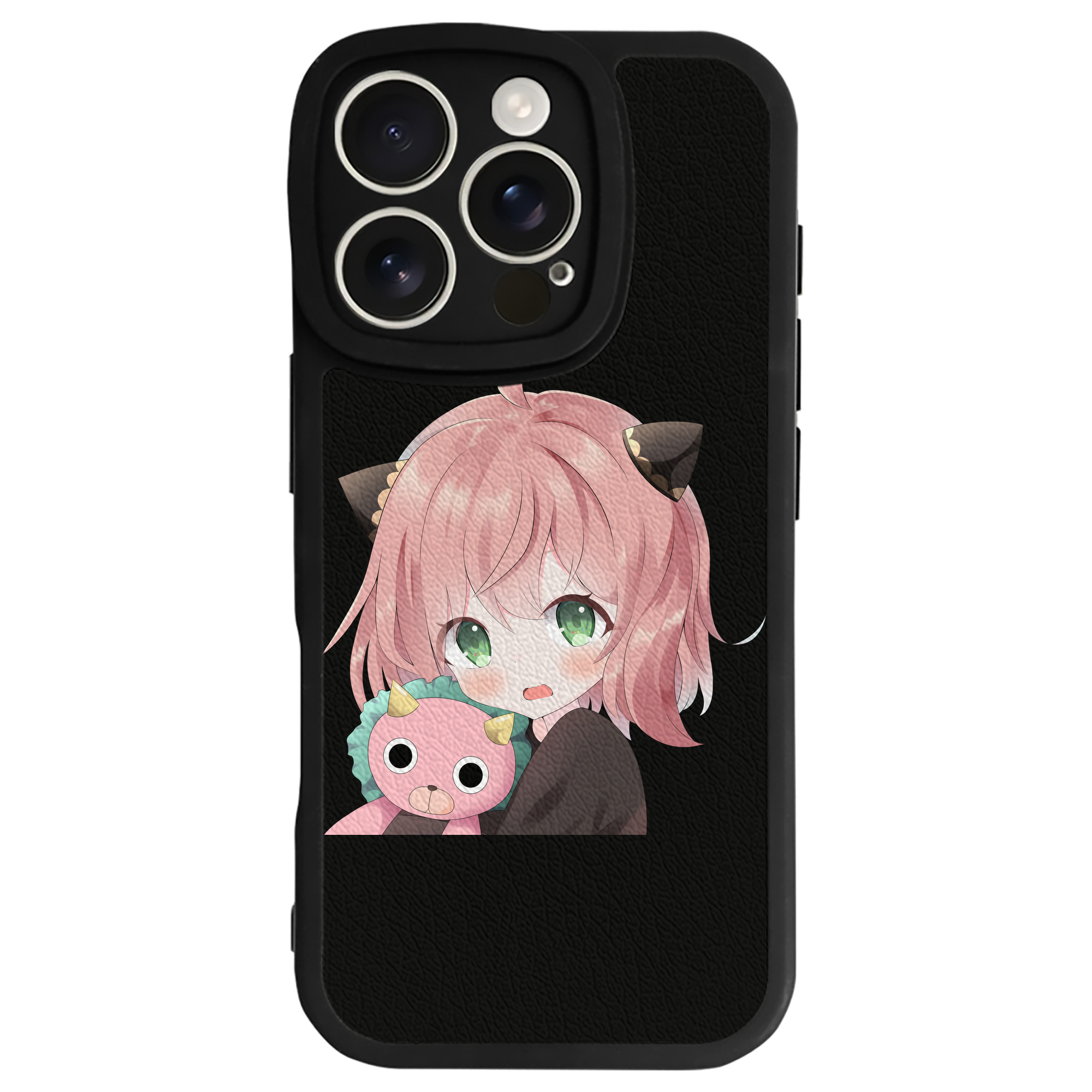 （画像用） SPY×FAMILY间谍家家酒 【iPhone 16シリーズ対応】シリコンスマホケース（レザー調） 材質：シリコン